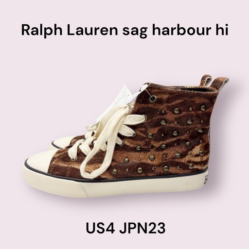 【 限定】 Ralph Lauren sag harbour hi 23cm