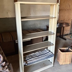 スチールラック　収納　クリームグレー　U-RACK 