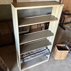スチールラック　収納　クリームグレー　U-RACK の画像