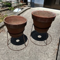 【商談中】テラコッタ　植木鉢　セットの画像