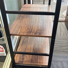 美品　ウッド　木製ラック　棚の画像