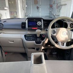 オーシャンデザイン中城店　メーカー ホンダ 車種 Ｎ－ＢＯＸ 　グレード Ｇ・Ｌ　　パッケージキーレスエントリー　スマートキー　電動格納ミラー　ベンチシート　ＣＤ　アイドリングストップ　　(車検整備付)の画像