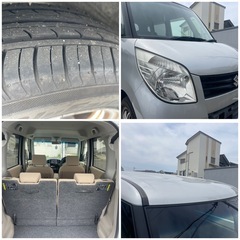 売約済み　　　⭐️即納⭐️車検ほぼ2年付⭐️ スズキパレット　電動スライドドア　Bluetooth  プッシュスタートの画像