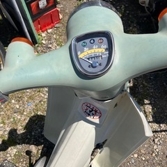 🍒リトルカブボアアップになります85cc 50 CC登録大丈夫です。AA01-360/705メーター18450kmつや消し薄緑値引きしました ‼️折れました
の画像