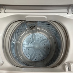C(7229) ハイセンス 全自動洗濯機 2022年製 HW-K45E 4.5㎏ 100V 50/60Hz 洗濯機 ランドリー W540D540H880 直接引き取り歓迎 大阪の画像