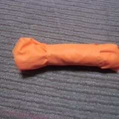 【取引成立】●無料● エコバッグ 明るい橙色 オレンジ系 差し上げます。＊石川県＊美川より＊期間限定の画像