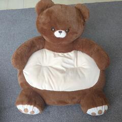 おすわり くまちゃん ぬいぐるみクッション