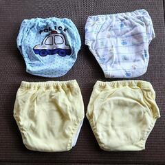 【無料】トイトレパンツ　90センチ　4枚