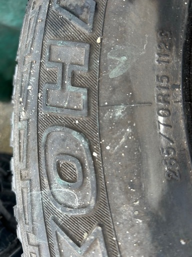 タイヤ、ホイール４本セット