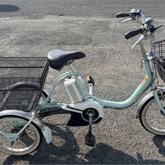 ブリヂストン　電動アシスト自転車　三輪車　アシスタワゴン　AW1C38