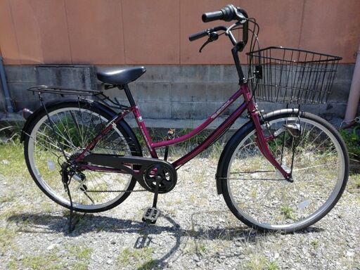 21Technology 自転車 26インチ LEDオートライト 折りたたみ