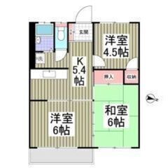 💚💛初期費用8万円パック＆フリーレント1ヶ月付き💛💚敷礼ゼ…