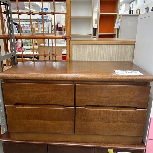 karimoku チェスト ※天板シミあり TJ11869