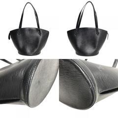 ルイヴィトン LOUIS VUITTON ショルダーバッグ エピ ノワール サン