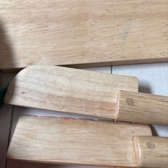 知育玩具　木のおもちゃ　料理セットの画像