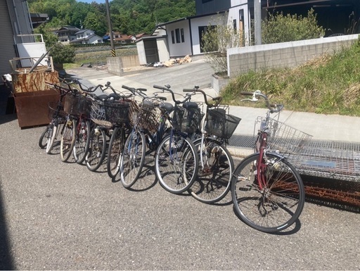 【早い者勝ち　わくわくセット】自転車まとめ　10台セット　