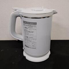 ZOJIRUSHI 象印 電気ケトル 1.0L  2023年製 CK-AX10型 WAホワイト 0513-02の画像