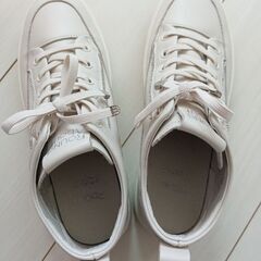 Round About☆ラインストーン ローカットスニーカー☆24.5cmの画像