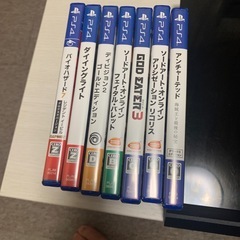 販売済み)難アリ PS4 CHU-1100 500GB ＋ ソフト7本