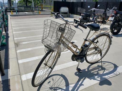 C534☆限定特価☆ 中古自転車 【27インチ 軽快車 6段 LEDオートライト 】