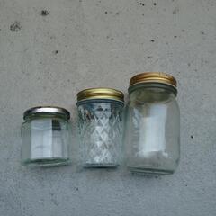 ガラス瓶　3つセット