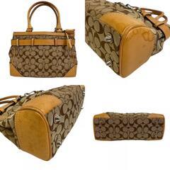 コーチ COACH ハンドバッグ シグネチャー 8K06 ベージュ (TK