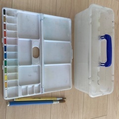 【完売】絵の具セット　小学生　学校購入の画像