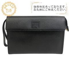 バーバリー BURBERRY セカンドバッグ ヴィンテージ ブラック