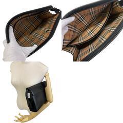 バーバリー BURBERRY セカンドバッグ ヴィンテージ ブラックの画像