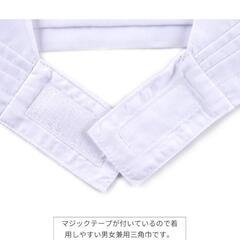 三角巾　白　１枚　マジックテープの画像