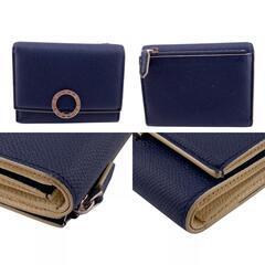 極美品✨BVLGARI コンパクトウォレット 三つ折り財布　ロゴクリップ　ピンク 極美品✨BVLGARI コンパクトウォレット 三つ折り財布 ロゴクリップ