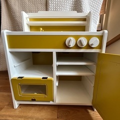 おままごとキッチン モモナチュラル ピエニ キッチン PIENI KITCHEN MU/WHの画像
