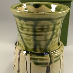 新品　陶器　茶道具　茶道　花瓶の画像