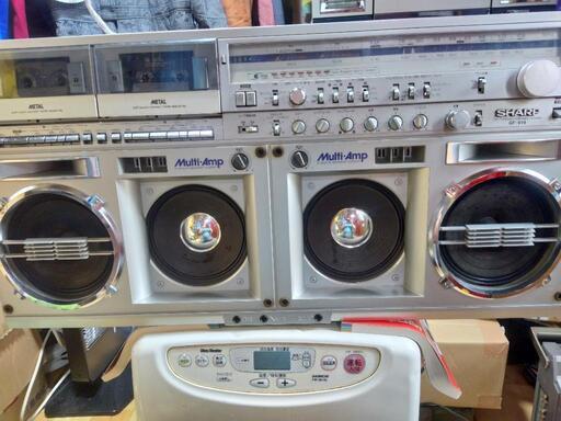 ラジカセ　SHARP　GF-919　レトロ SHARP GF-919 The SEARCHER-W (1981) Vintage Boombox Ghettoblaster