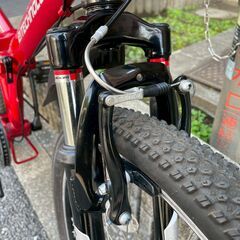 *中古自転車* 26インチ 折りたたみ マウンテンバイク の画像