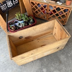 りんご箱 DIY 100均 カスタマイズ 本棚や整理箱 植物 ガ...