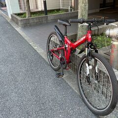 *中古自転車* 26インチ 折りたたみ マウンテンバイク 