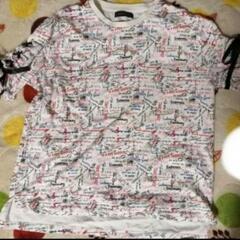ローマ字表記  レディースTシャツ Lサイズ