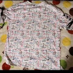 ローマ字表記  レディースTシャツ Lサイズの画像