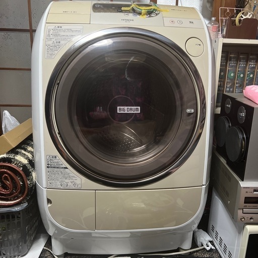 洗濯機 ドラム 
日立ドラム式洗濯乾燥機BD-V2R