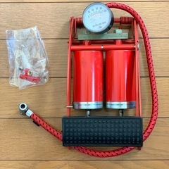 【ジャンク】フットポンプ　自転車空気入れ　　