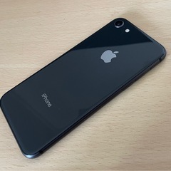 iPhone8  64GB SIMフリー Space Gray スペースグレイ Black ブラック 黒の画像