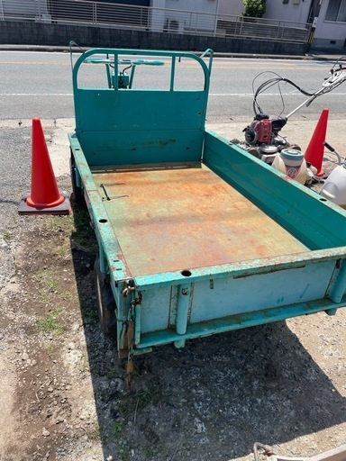 筑水キャニコム　運搬車4輪　セルスターター