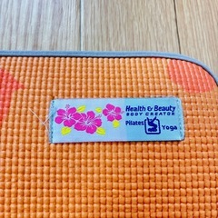 美品　ヨガマット　ハワイアン　ピラティス　ヨガ　マットの画像
