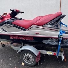 BRP SeaDoo　RXT215 スーパーチャージャー　トレーラー付！の画像