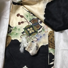 お宮参り用掛け着祝い着(のしめ)の画像