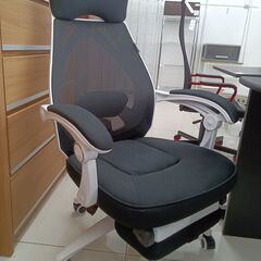 ★ジモティ割あり★  チェア ブラック H111×D53×W68 クリーニング済み HJ6554の画像