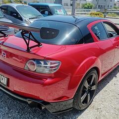 マツダ RX-8 MT 前期 レッド GTウィング 兵庫 姫路 ...