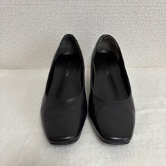 23EEEcm marie douce 黒　ブラック　パンプス
