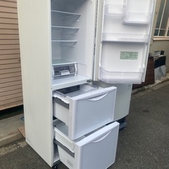日立 冷蔵庫 315L 2018年製 R-S32JV ホワイトの画像